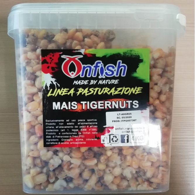 MAIS & TIGERNUTS 4 Kg Onfish