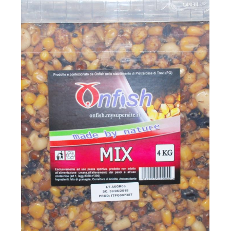 MIX GRANAGLIE - SECCHIO 4 Kg Onfish