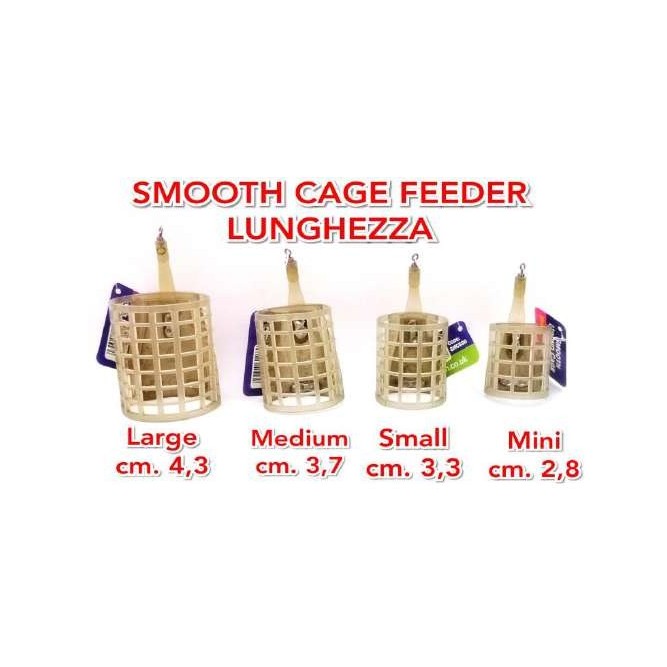 SMOOTH HOUND PLASTIC CAGE FEEDER Nufish