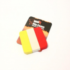 RIG FOAM YELLOW/WHITE/RED Nash Tackle