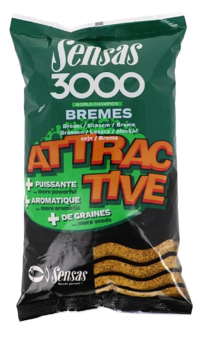 Sensas 3000 Attractive Bremes 1kg