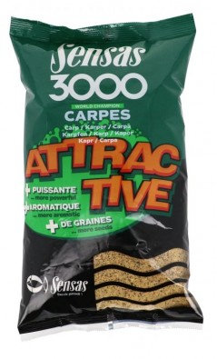 Sensas 3000 Attractive Carpes 1kg