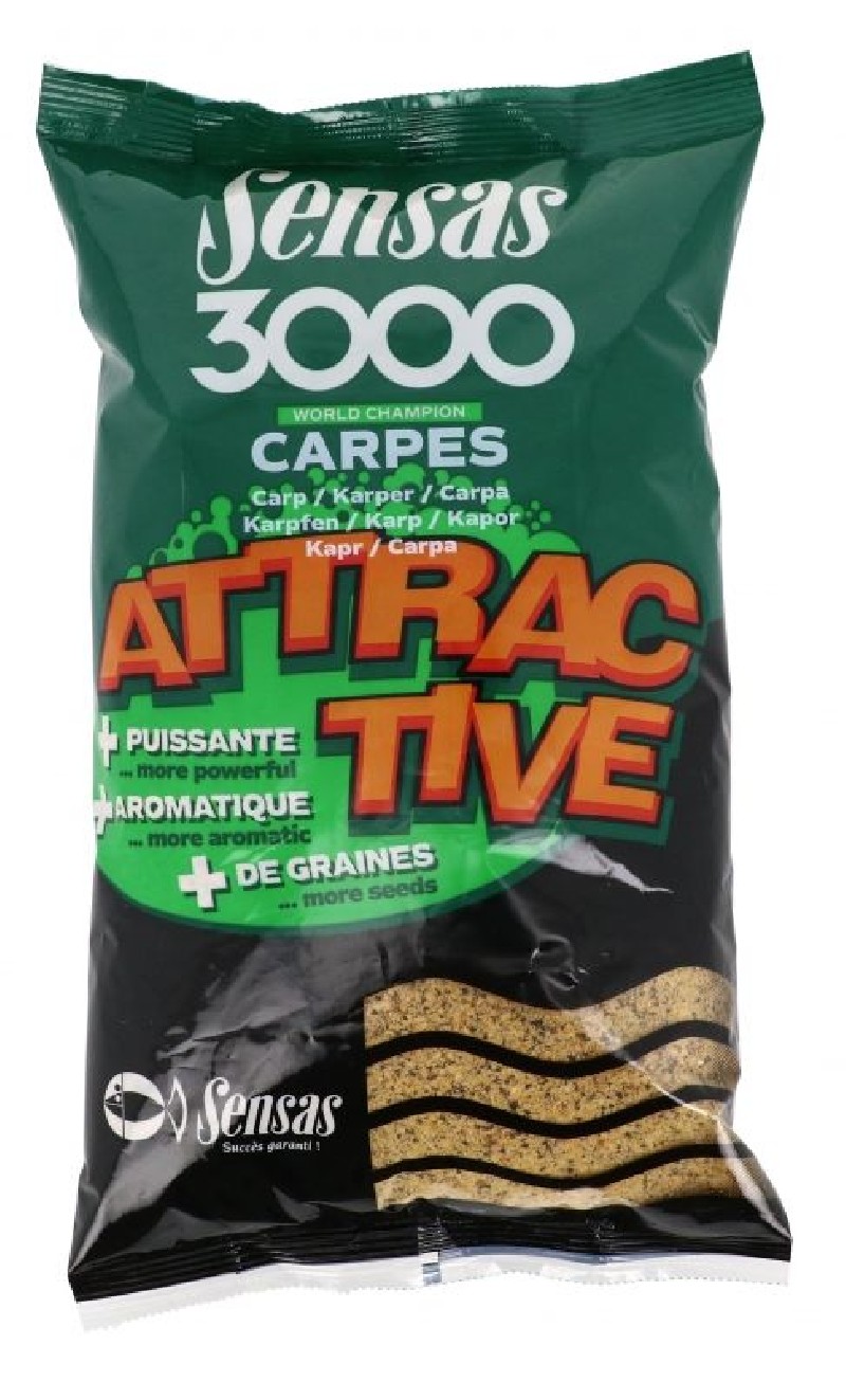 Sensas 3000 Attractive Carpes 1kg