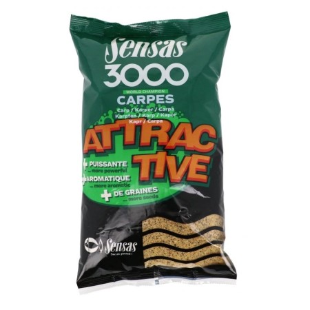 Sensas 3000 Attractive Carpes 1kg