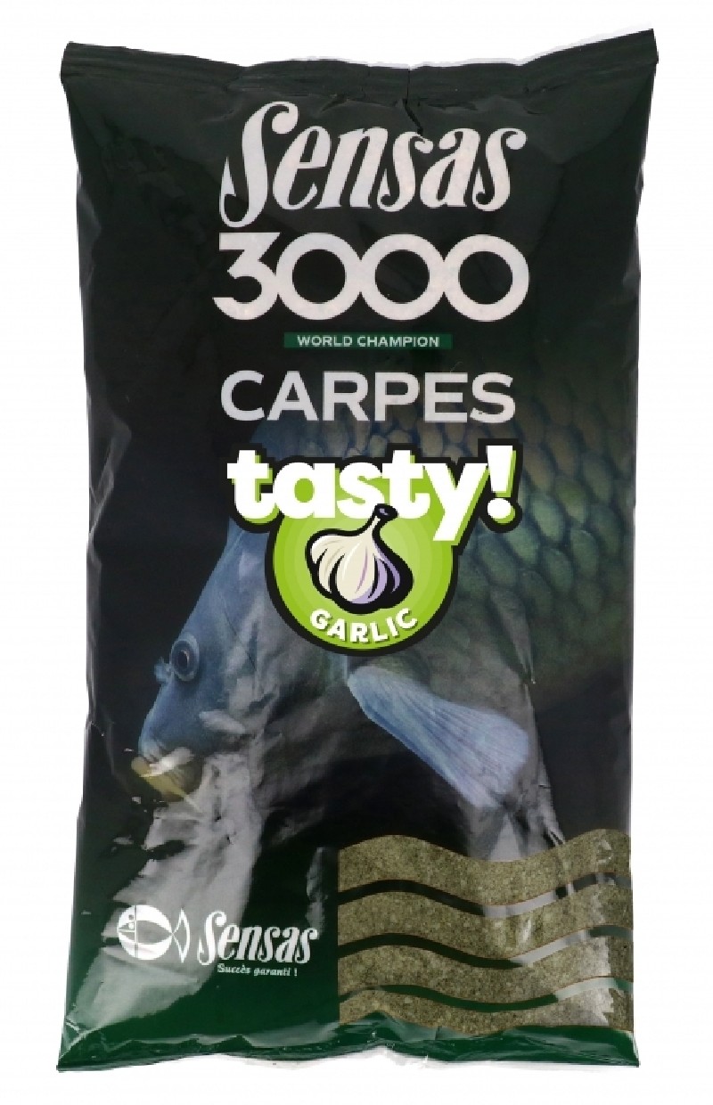 Sensas 3000 Carpes Tasty Garlic 1kg