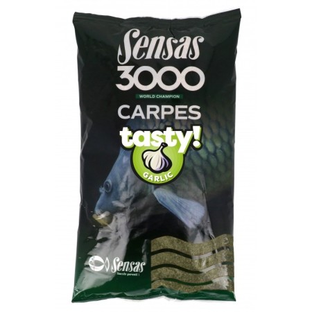 Sensas 3000 Carpes Tasty Garlic 1kg