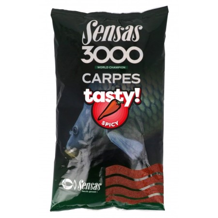 Sensas 3000 Carpes Tasty Spicy 1kg