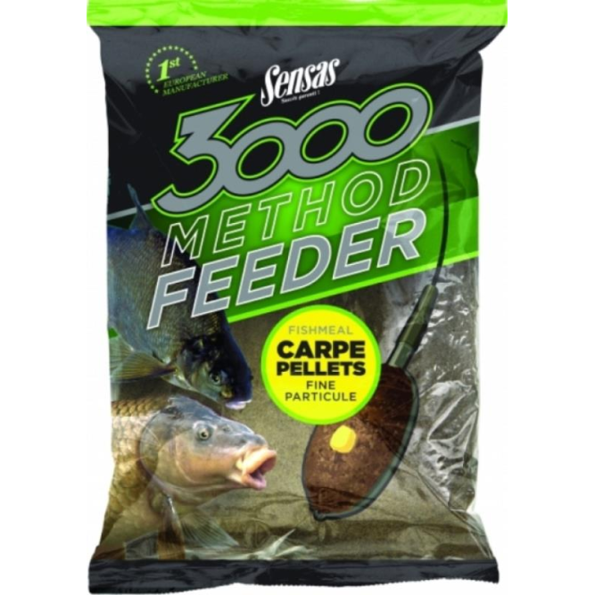 Sensas 3000 Method Carpe Pellets 1kg