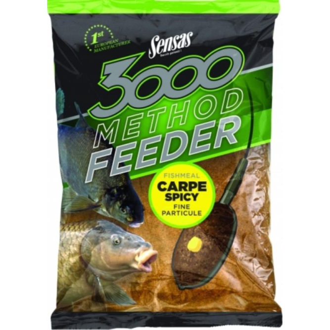 Sensas 3000 Method Carpe Spicy 1kg