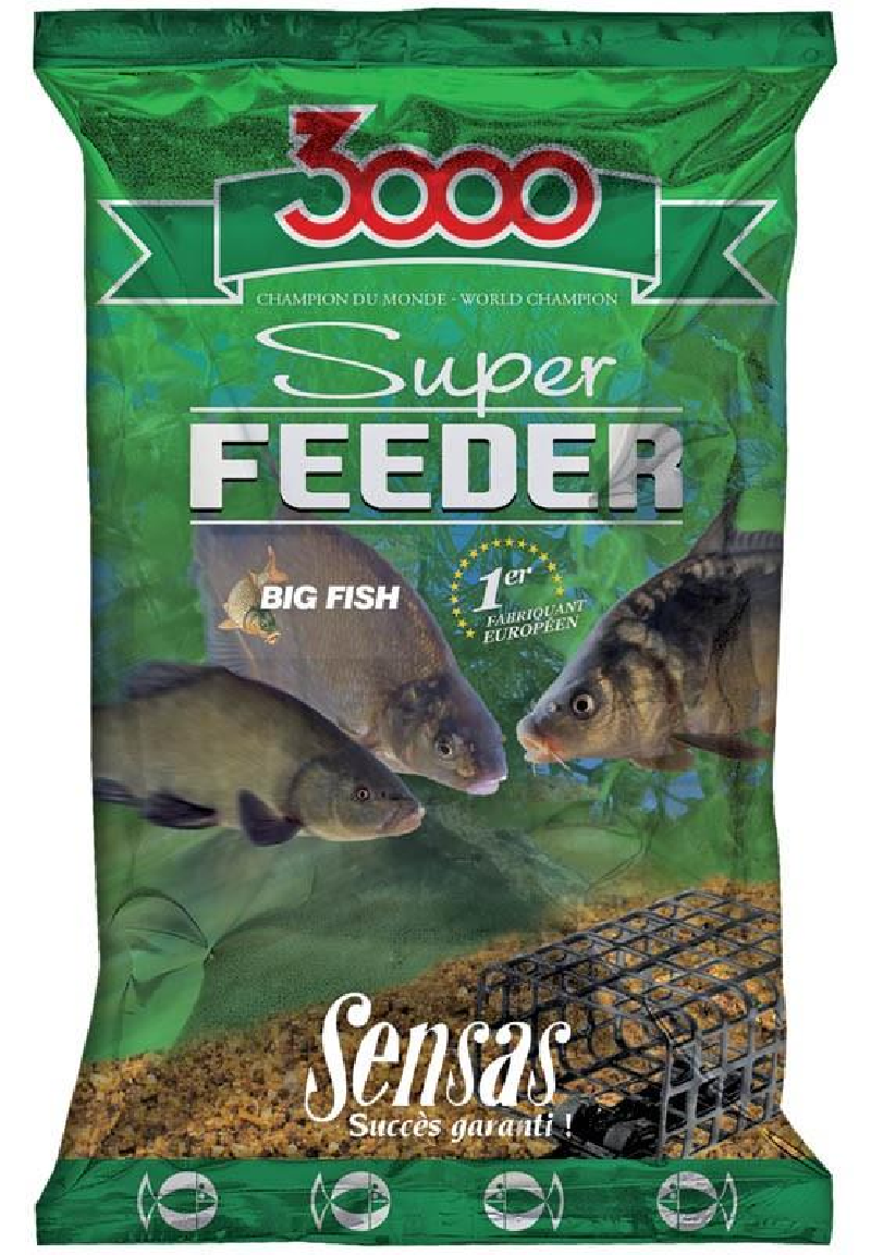 3000 SUPER FEEDER BIG FISH 1 Kg Sensas
