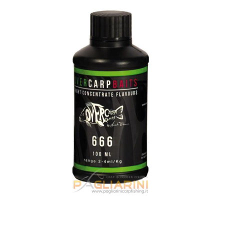 666 100 ml Over Carp Baits