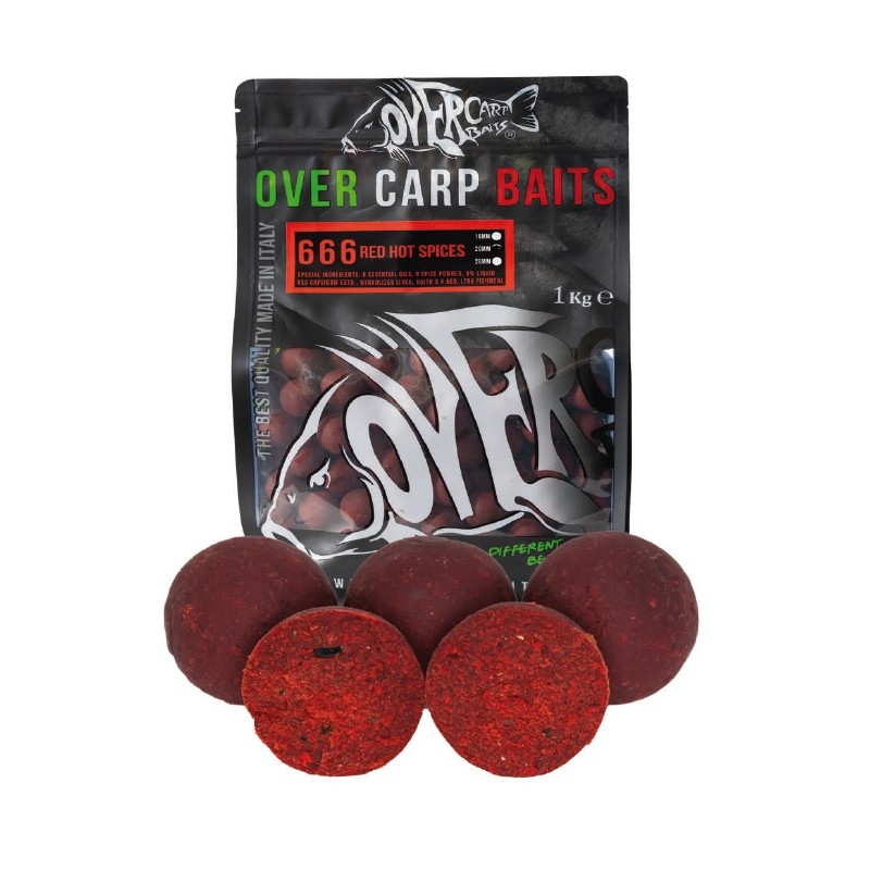 666 Red Hot Chili Spices Over Carp Baits
