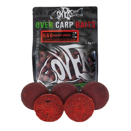 666 Red Hot Chili Spices Over Carp Baits