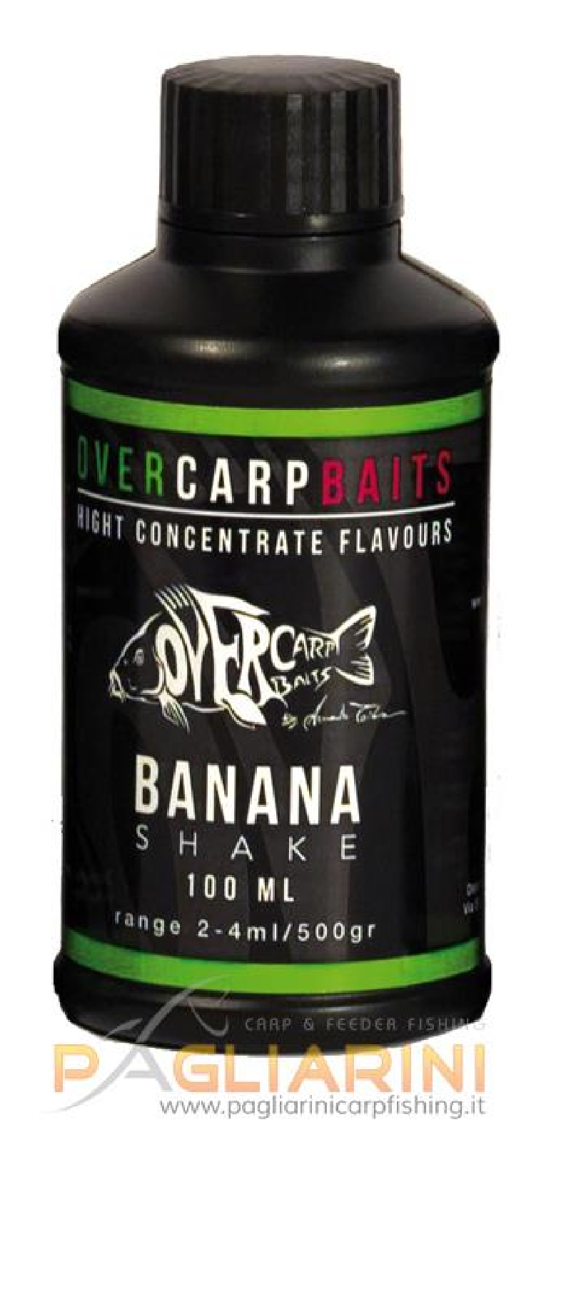 BANANA SHAKE 100 ml Over Carp Baits
