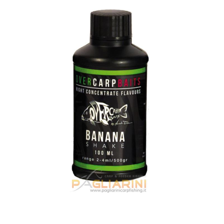 BANANA SHAKE 100 ml Over Carp Baits