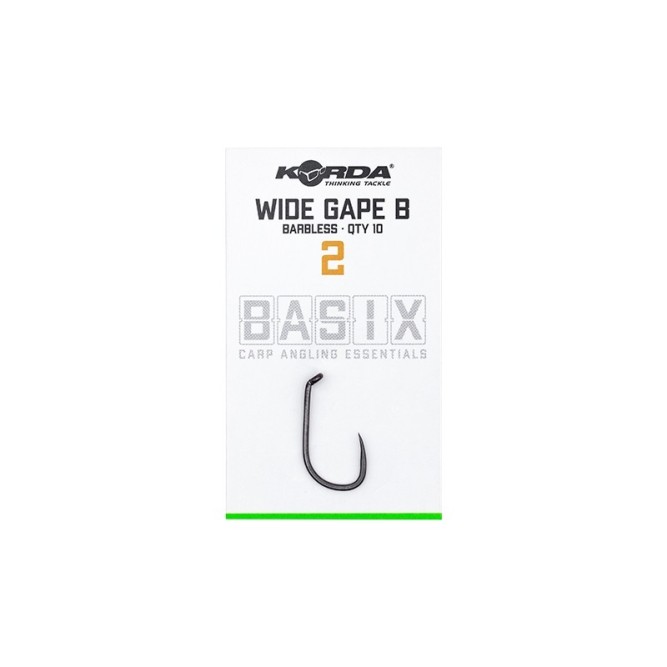BASIX WIDE GAPE BARBLESS Korda