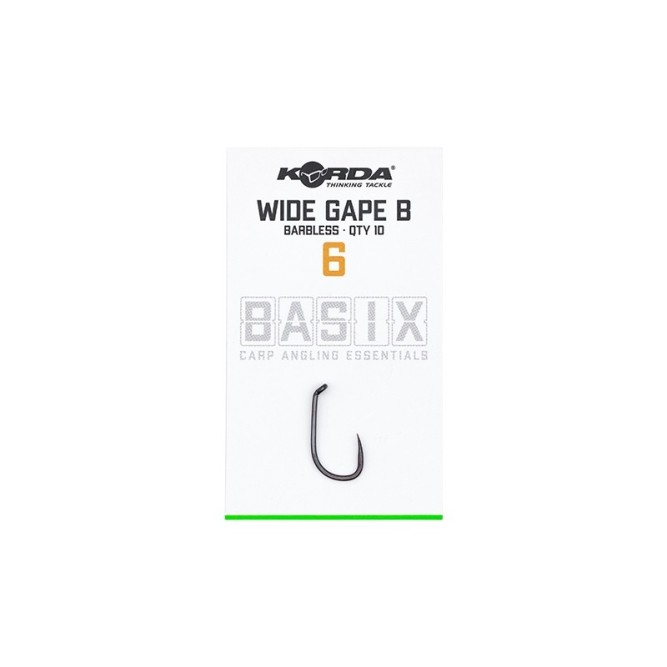 BASIX WIDE GAPE BARBLESS Korda