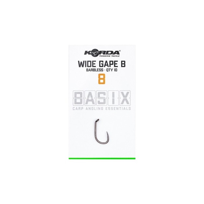 BASIX WIDE GAPE BARBLESS Korda