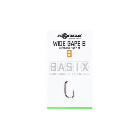 BASIX WIDE GAPE BARBLESS Korda