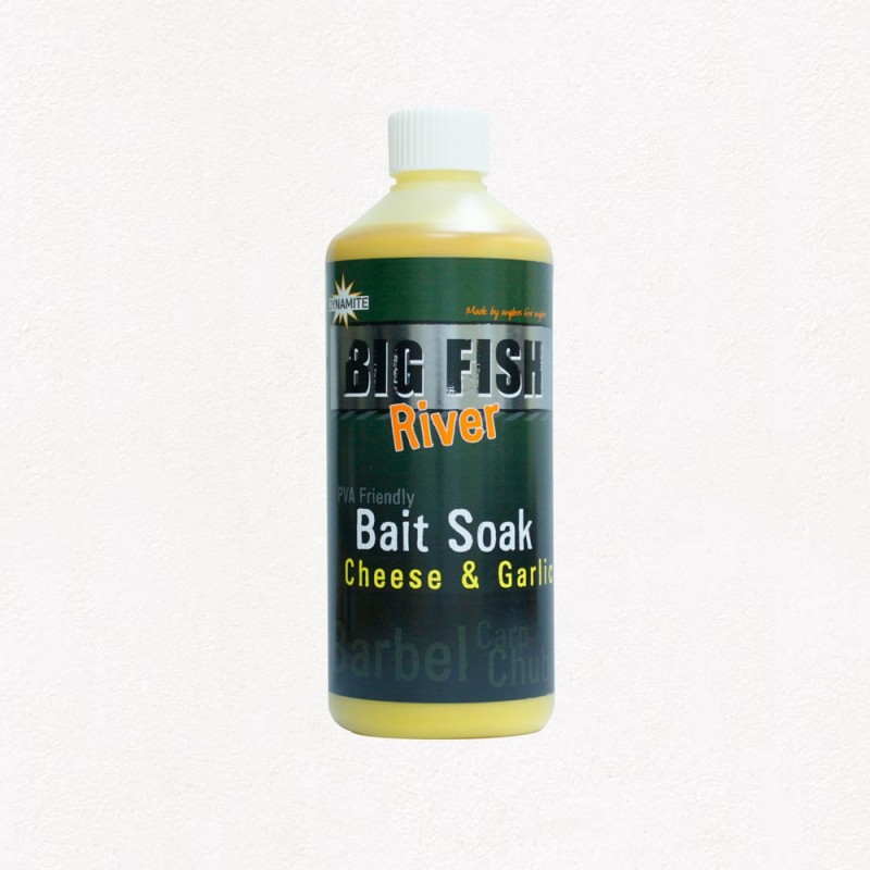 BIG FISH RIVER BAIT SOAK - CHEESE & GARLIC Dynamite