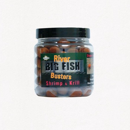 BIG FISH RIVER BUSTERS 10 x 15 mm - SHRIMP & KRILL Dynamite