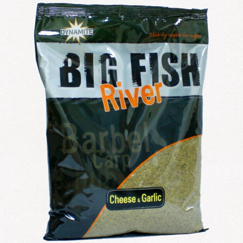 BIG FISH RIVER GROUNDBAIT - CHEESE & GARLIC - 1.8 Kg Dynamite