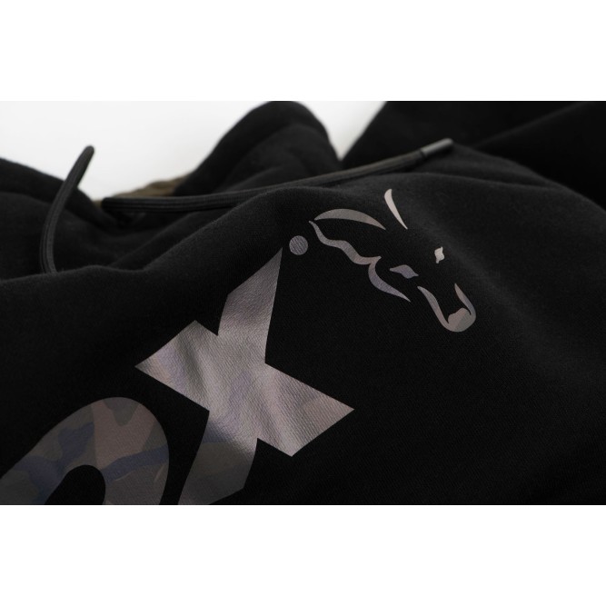 BLACK/CAMO HOODY Fox
