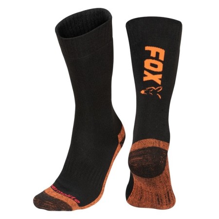 BLACK/ORANGE THERMO SOCK Fox