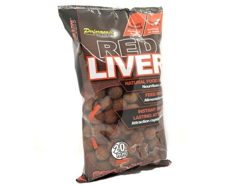Boilies RED LIVER Starbaits