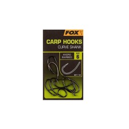 CARP HOOKS CURVE SHANK Fox
