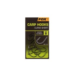 CARP HOOKS CURVE SHANK SHORT Fox