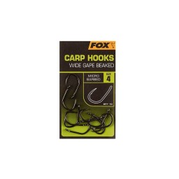 CARP HOOKS WIDE GAPE BEAKED Fox