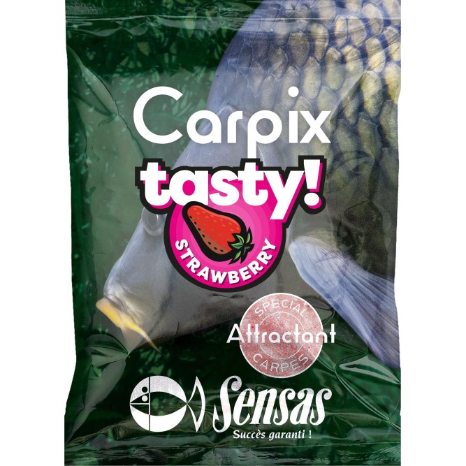 CARP TASTY POWDER STRAWBERRY Sensas