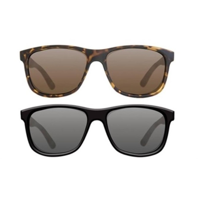 CLASSIC BLACK FRAME - GREY LENS Korda