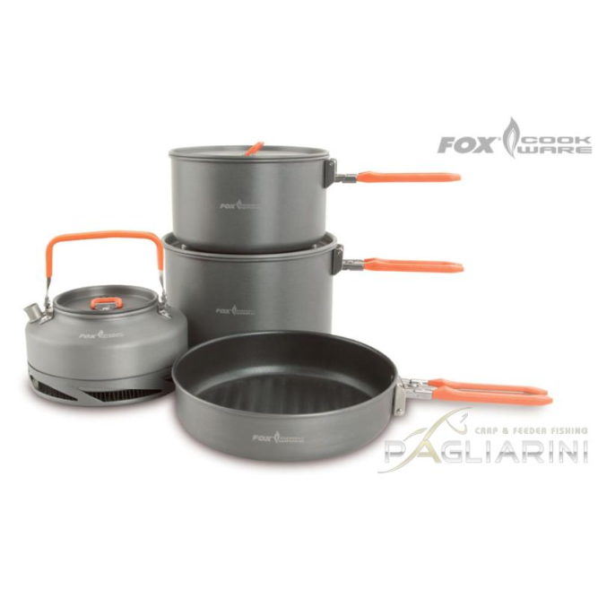 COOKWARE MEDIUM SET 4 PEZZI Fox