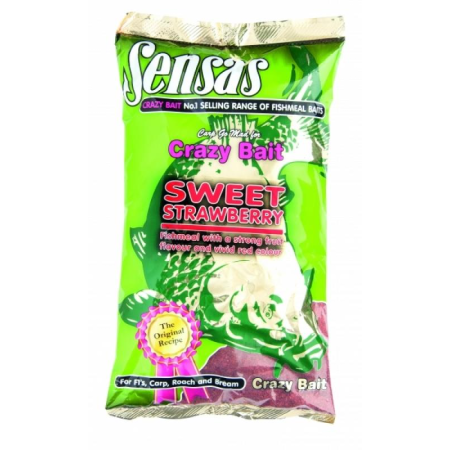Sensas Crazy Bait Sweet Strawberry 1kg