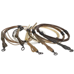 DARK MATTER HYBRID LEAD CLIP LEADER - WEED GREEN Korda