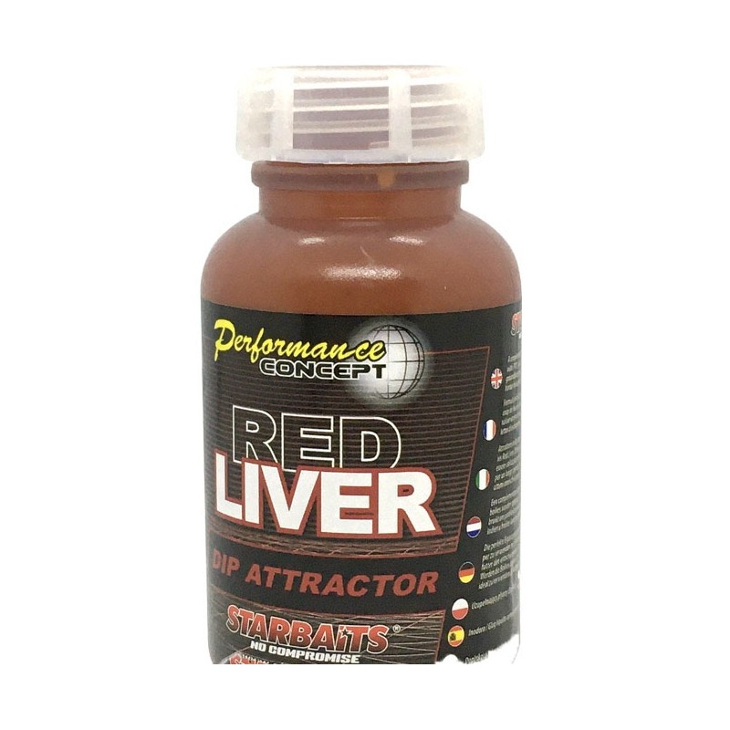 Dip Attractor RED LIVER 200 ml Starbaits