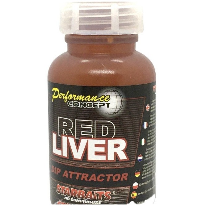 Dip Attractor RED LIVER 200 ml Starbaits