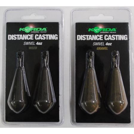 DISTANCE CASTING SWIVEL BLISTER (2 PEZZI) Korda