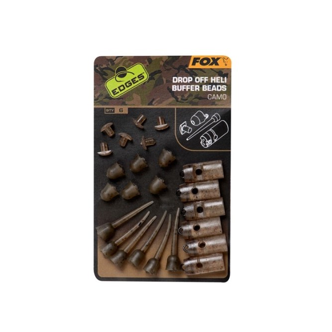 EDGES CAMO DROP OFF HELI BUFFER BEADS KIT Fox