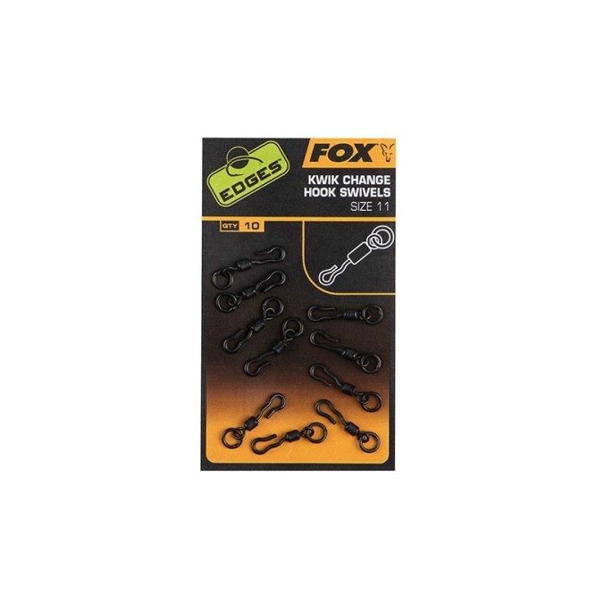 EDGES KWIK CHANGE HOOK SWIVELS Fox
