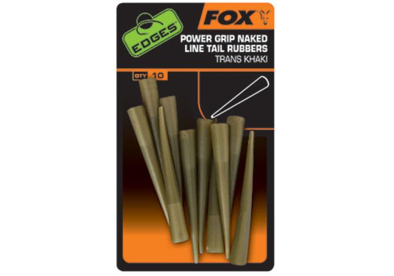 EDGES POWER GRIP NAKED LINE TAIL RUBBERS Fox