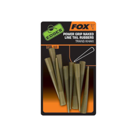 EDGES POWER GRIP NAKED LINE TAIL RUBBERS Fox