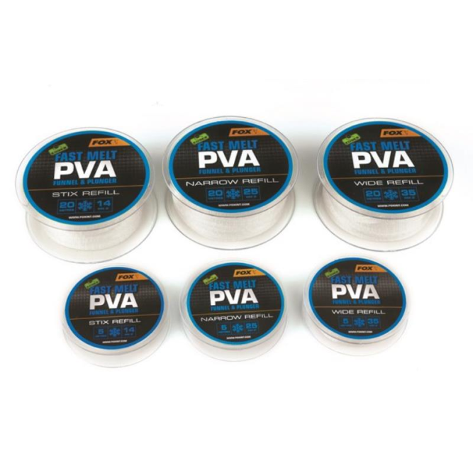 EDGES PVA MESH REFILL 5m FAST MELT Fox