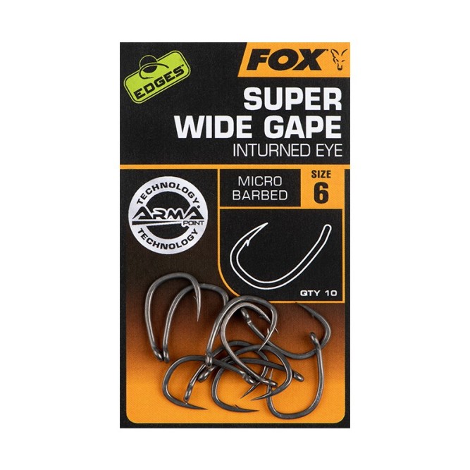 EDGES SUPER WIDE GAPE (IN-TURNED EYE) Fox