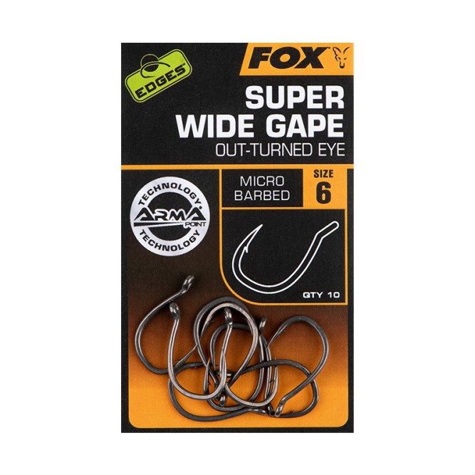 EDGES SUPER WIDE GAPE (OUT-TURNED EYE) Fox