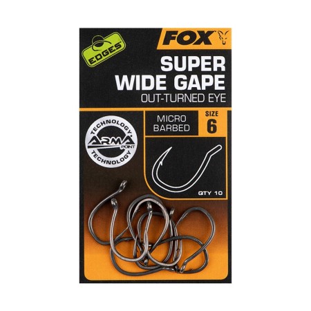 EDGES SUPER WIDE GAPE (OUT-TURNED EYE) Fox