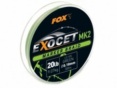 EXOCET MK2 MARKER BRAID 20 lb 300 m Fox