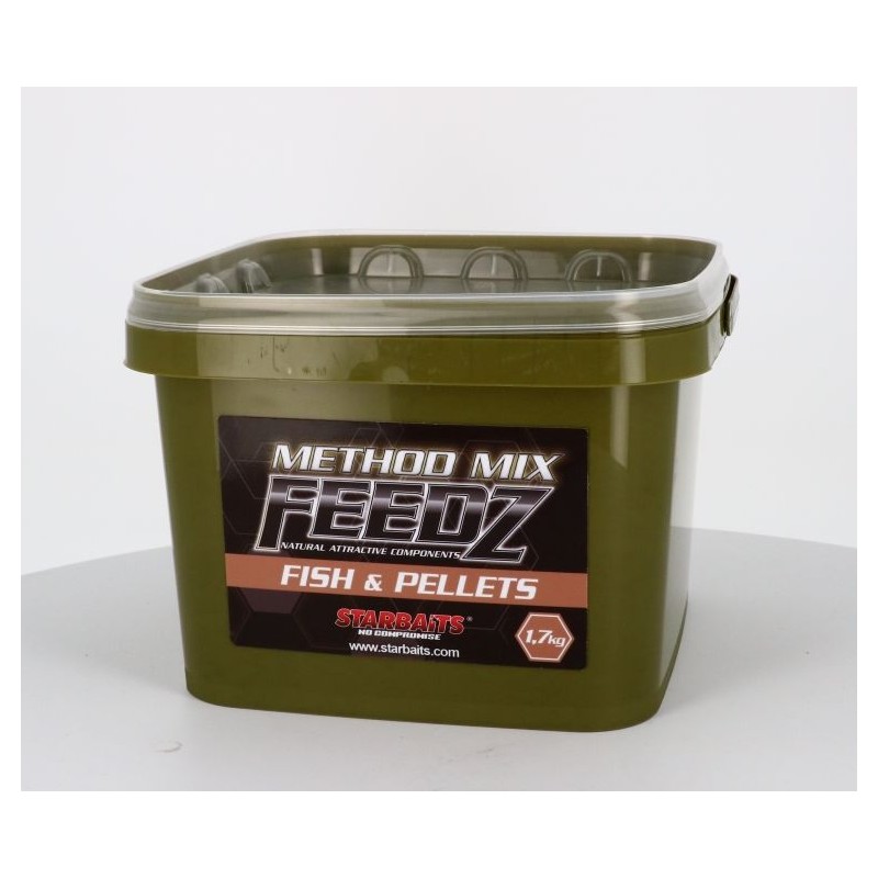 Starbaits Feedz Fish & Pellet Method & Stick Mix 1,7kg